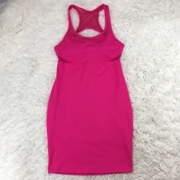 🔥$SALE$🔥 Fabletics Hot Pink Dress - Picture 1 of 11